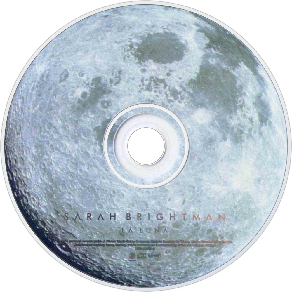 Диск альбома Sarah Brightman - "La luna"